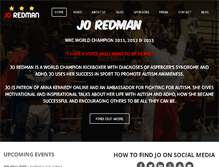 Tablet Screenshot of joredman.com